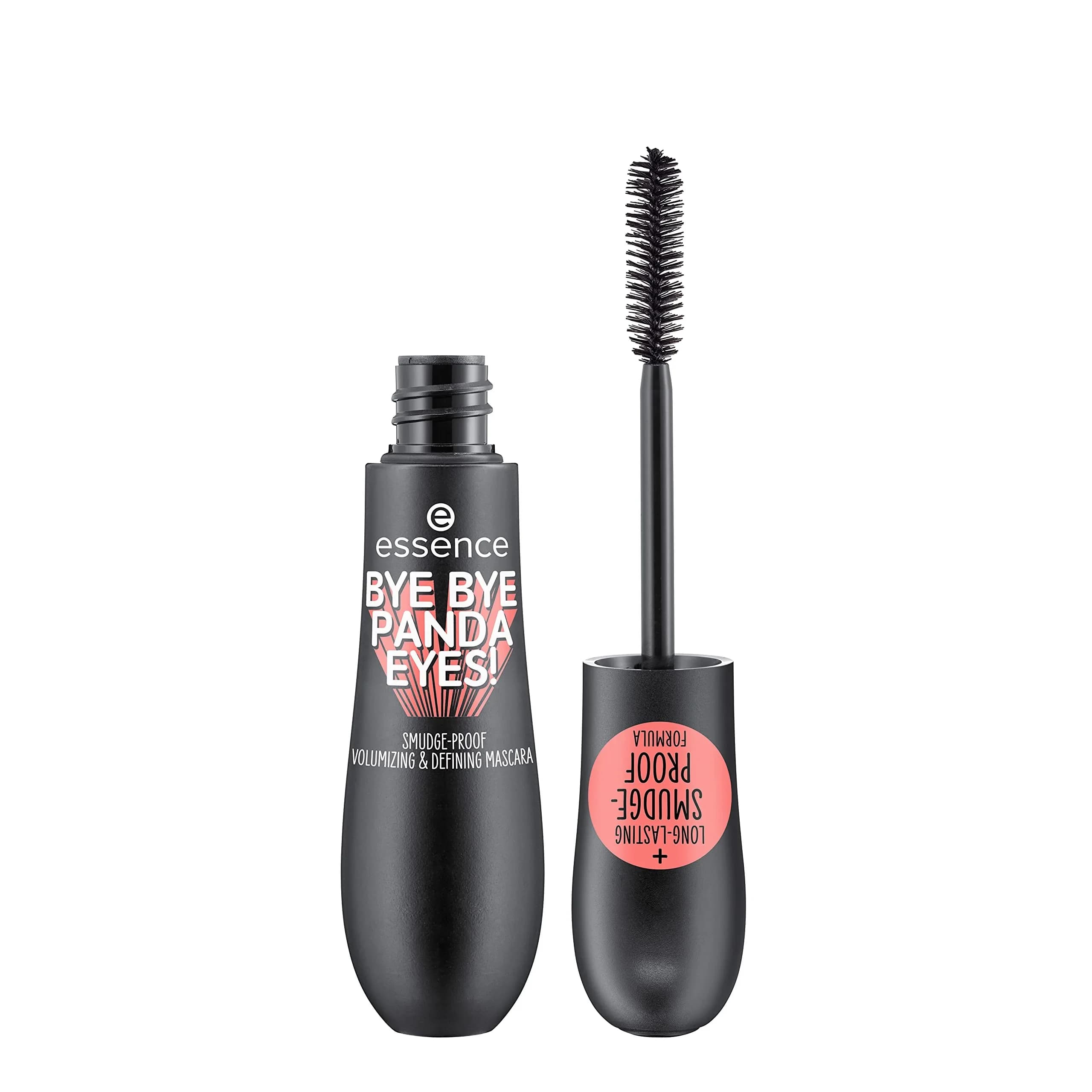Essence Bye Bye Panda Eyes Tubing Mascara, Black, 16ml (0.54 Fl Oz) | Smudge-proof & Water-resistant - main product image