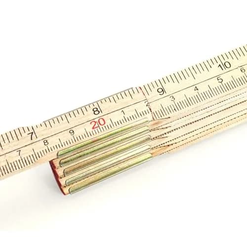 QWORK Folding Wood Rule 78 Inches (198.12 cm) | Carpenters Foldable Measuring Tool thumbnail 2