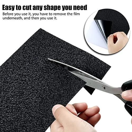 Zonon Rubberized Anti-Slip Grip Tape 5 x 7.8 Inch | Protects Phones & Gaming Devices thumbnail 3