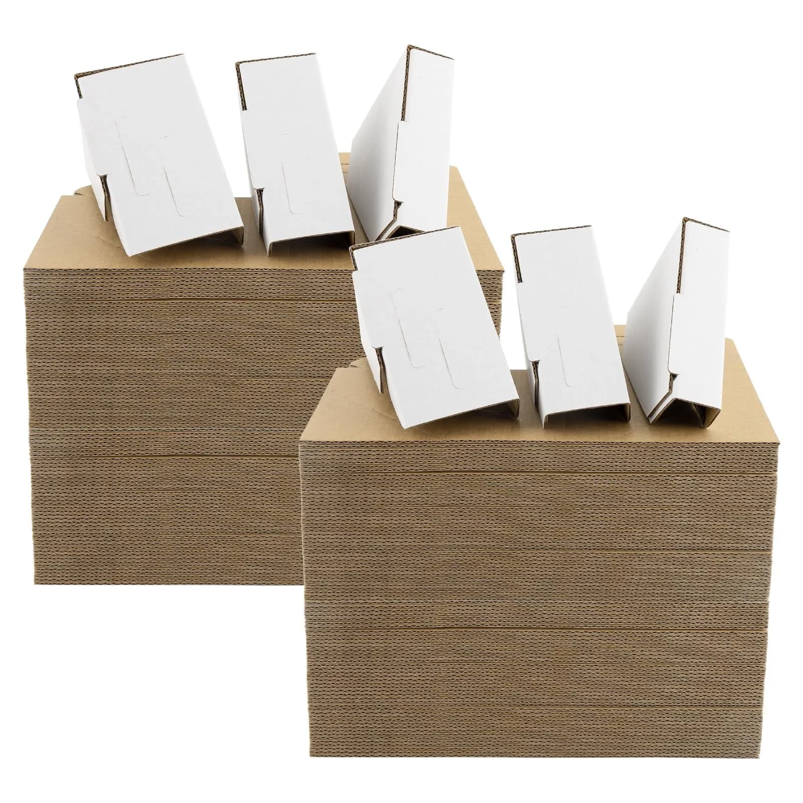 Golden State Art Adjustable Cardboard Corner Edge Protectors 400 Pack | Reusable Impact-Resistant Frame Protectors