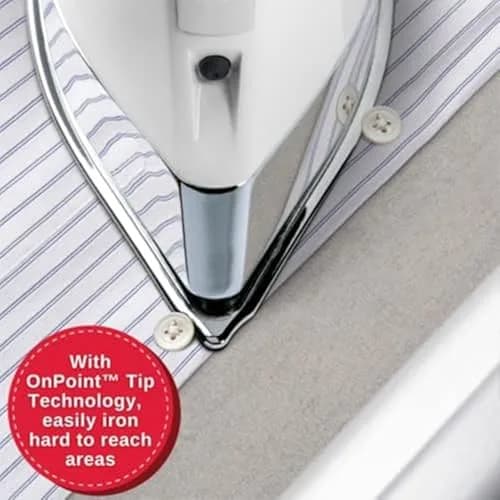 SINGER SteamCraft Steam Iron 1700W | Auto Shutoff, White, 12.25 x 7 x 6.25 in thumbnail 2