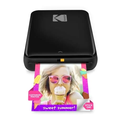KODAK Step Instant Photo Printer Black | 2x3 inch (5.1x7.5 cm) Sticky-Back Photos thumbnail 1