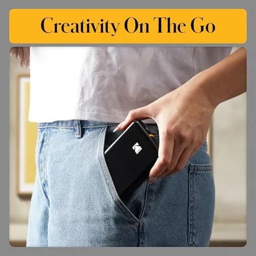 KODAK Step Instant Photo Printer Black | 2x3 inch (5.1x7.5 cm) Sticky-Back Photos thumbnail 7