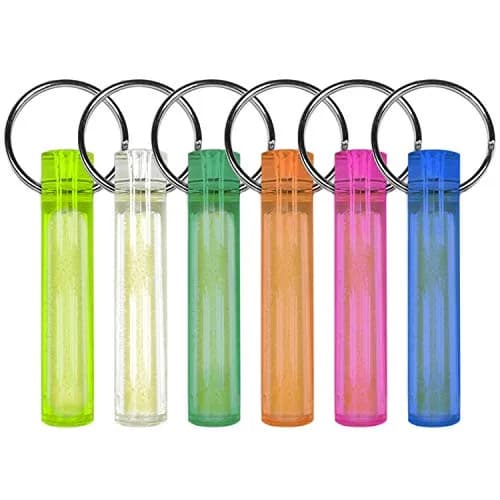 GEAR AID Ni Glo UV Rechargeable Glowing Keychain 2” (5.1cm) – Blue, 2 Pack | Glows 2 Hours Bright, Lasts All Night thumbnail 7