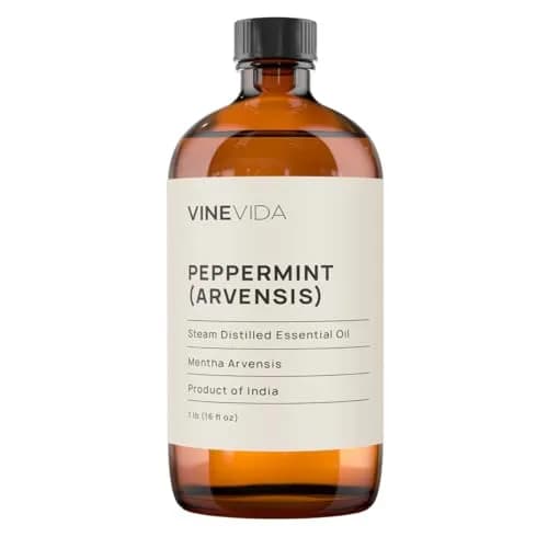 VINEVIDA 16 oz Peppermint Essential Oil | Pure, Undiluted Aromatherapy for DIY Crafts & Skin (110 characters) thumbnail 1
