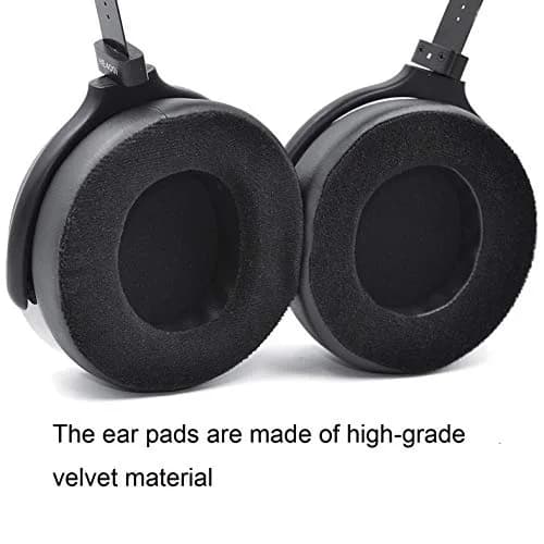 defean Velvet Earpads for HIFIMAN SUNDARA, HE400SE, HE400i, HE560, HE500 Headphones | Black, 1 Pair thumbnail 5