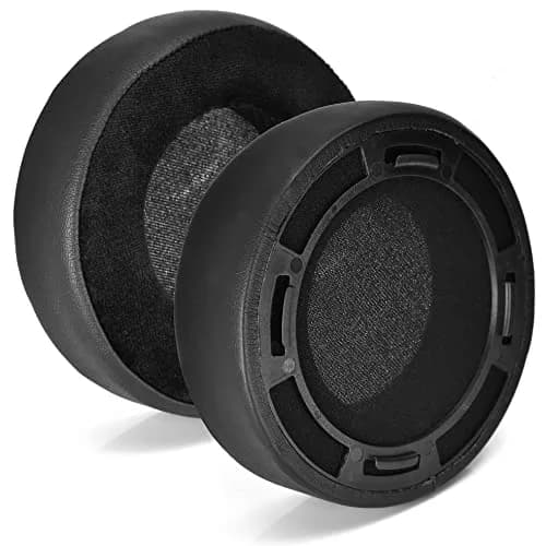 defean Velvet Earpads for HIFIMAN SUNDARA, HE400SE, HE400i, HE560, HE500 Headphones | Black, 1 Pair thumbnail 1