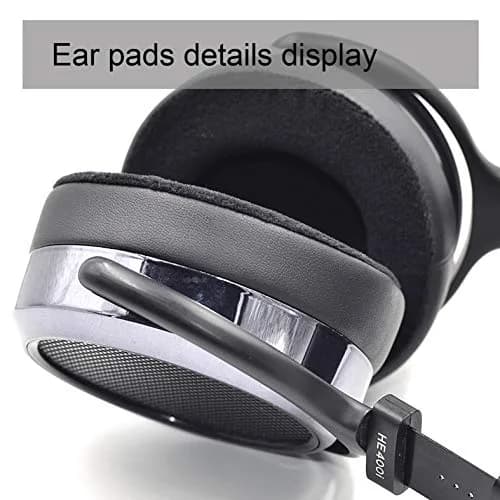 defean Velvet Earpads for HIFIMAN SUNDARA, HE400SE, HE400i, HE560, HE500 Headphones | Black, 1 Pair thumbnail 7