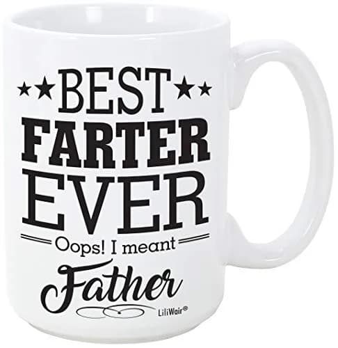 LiliWair Funny Dad Coffee Mug 11 Oz | Happy Birthday & Father’s Day Gift from Kids thumbnail 1
