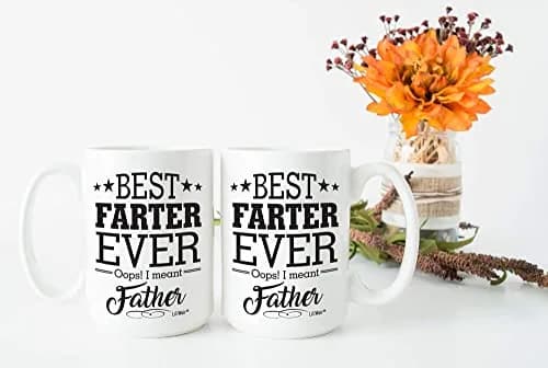 LiliWair Funny Dad Coffee Mug 11 Oz | Happy Birthday & Father’s Day Gift from Kids thumbnail 4