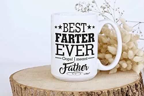 LiliWair Funny Dad Coffee Mug 11 Oz | Happy Birthday & Father’s Day Gift from Kids thumbnail 6