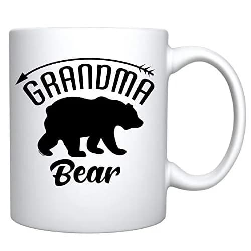 Veracco Grandma Bear Ceramic Coffee Mug 11oz | Funny Bear Mother's Day Gift for Granny Nana thumbnail 2