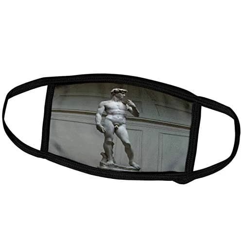 3dRose Michaelangelos David Statue Face Mask 7.25x4.7-inch | Custom Artistic Style thumbnail 1