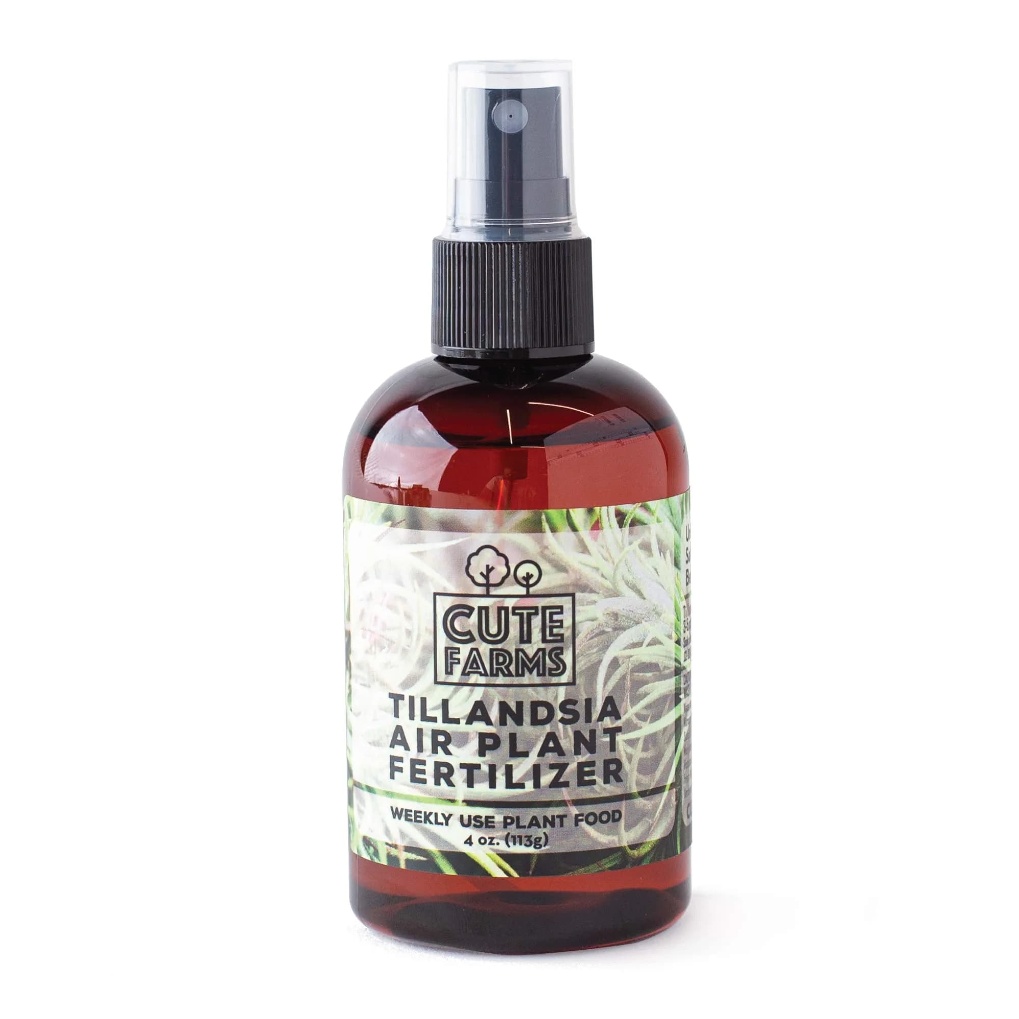 Cute Farms Air Plant Fertilizer Spray 118ml (4 fl oz) | Gentle Weekly Formula for Tillandsia — 4 oz. Spray Bottle