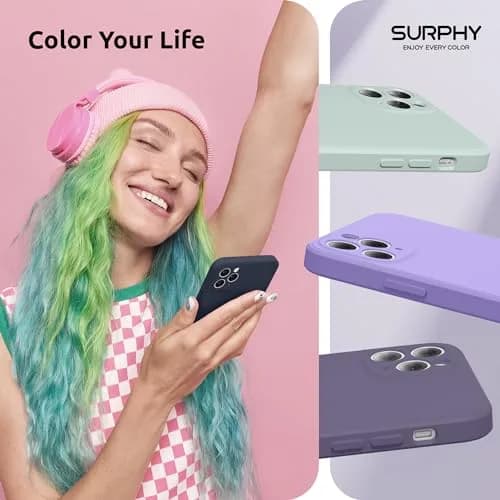 SURPHY Liquid Silicone Case for iPhone 11 Pro Max 6.5 inches | Camera & Flat Edge Protection thumbnail 7