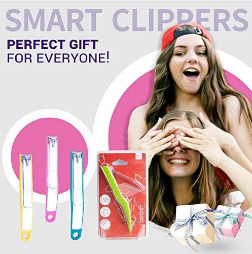 ROYAL Smart Nail Clipper with Catcher & Curved Blades, Aqua Blue 45g (1.6 oz) | Effortless Fingernail Trimming thumbnail 6