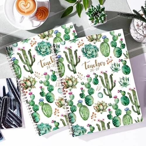 MaaIbok Teacher Planner 2026-2027 | Academic Schedule & Quotes, 8'' x 10'' thumbnail 2