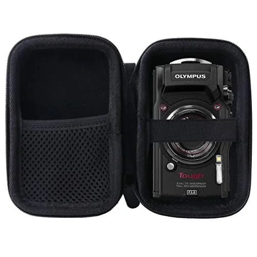 WERJIA Hard Carrying Case for Olympus Tough TG-7/TG-6/TG-5/TG-4 Digital Camera | 15.5cm (6.1in) x 10.5cm (4.1in) x 6.2cm (2.4in) thumbnail 1