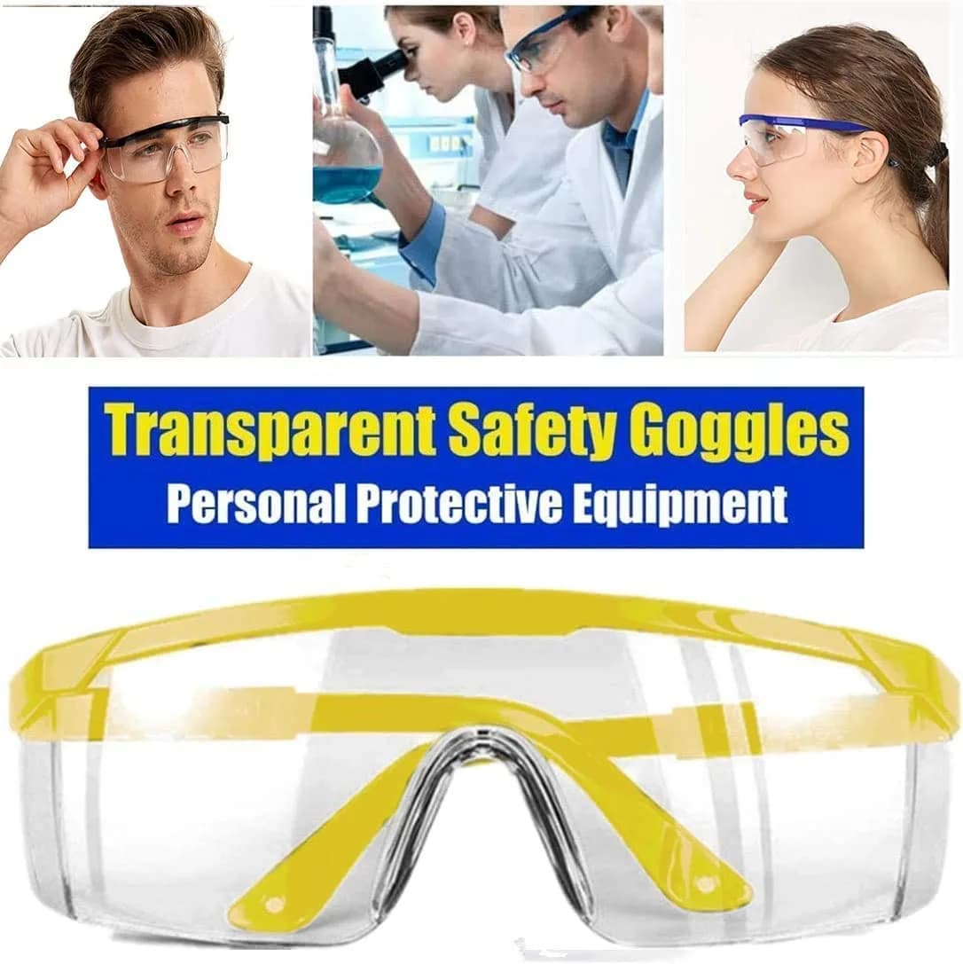 mozeeda 5-Pack Safety Glasses Goggles with Anti-Fog & Anti-Scratch Lenses | Clear Vision for Men & Women - view 7