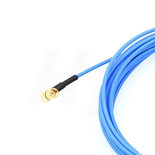 HangTon BNC Male to 90-Degree Microdot 10-32 Angled Cable 5m (16.4 ft) | For Accelerometer Transducer Acoustic Vibration Test thumbnail 3