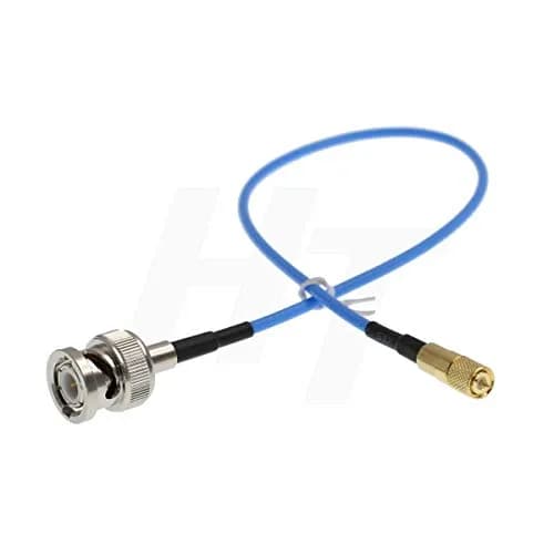 HangTon RF Coaxial BNC to Microdot 10-32 Cable 30cm (1 ft) | Vibration Test Cable for Accelerometers thumbnail 1