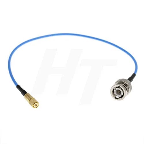 HangTon RF Coaxial BNC to Microdot 10-32 Cable 30cm (1 ft) | Vibration Test Cable for Accelerometers thumbnail 2