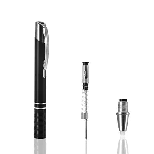 Penyeah Pen with Light, Flashlight LED Tip, 2 Pack, White+Blue | Illuminates in Dark, Ideal for Night Writers thumbnail 5