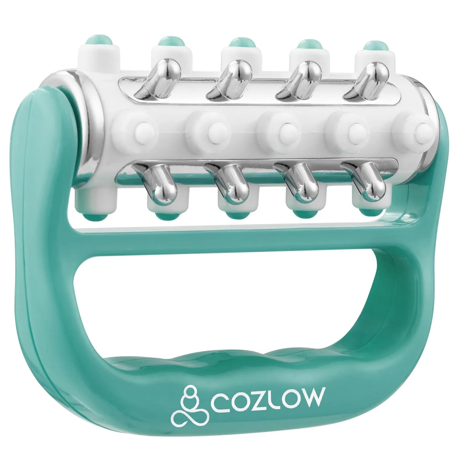 COZLOW MyoRelease Lymphatic Drainage Massager Green Handheld Roller | Targets Cellulite & Muscle Tension - main product image