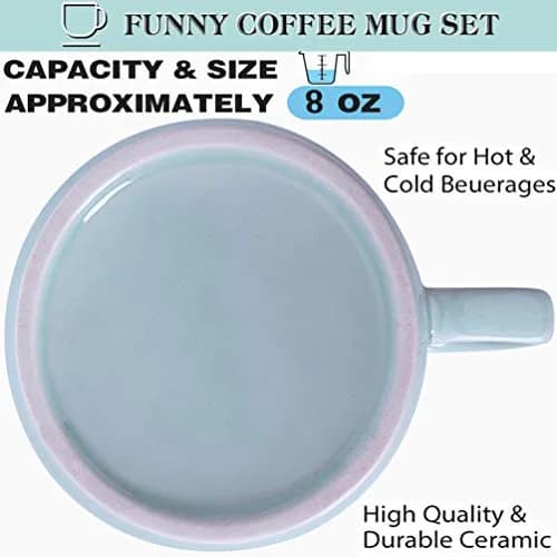 Ponerine Fortune Cat Coffee Mug 237ml (8 Fl Oz) | Hidden Animal Surprise Inside thumbnail 5