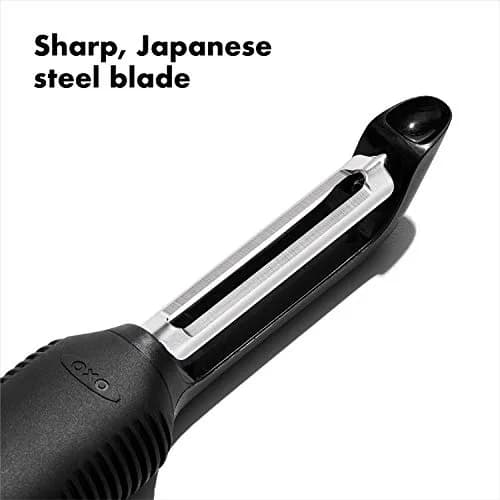 OXO Good Grips 11-Inch Better Balloon Whisk & Swivel Peeler | Kitchen Utensils for Indian Cooking thumbnail 7