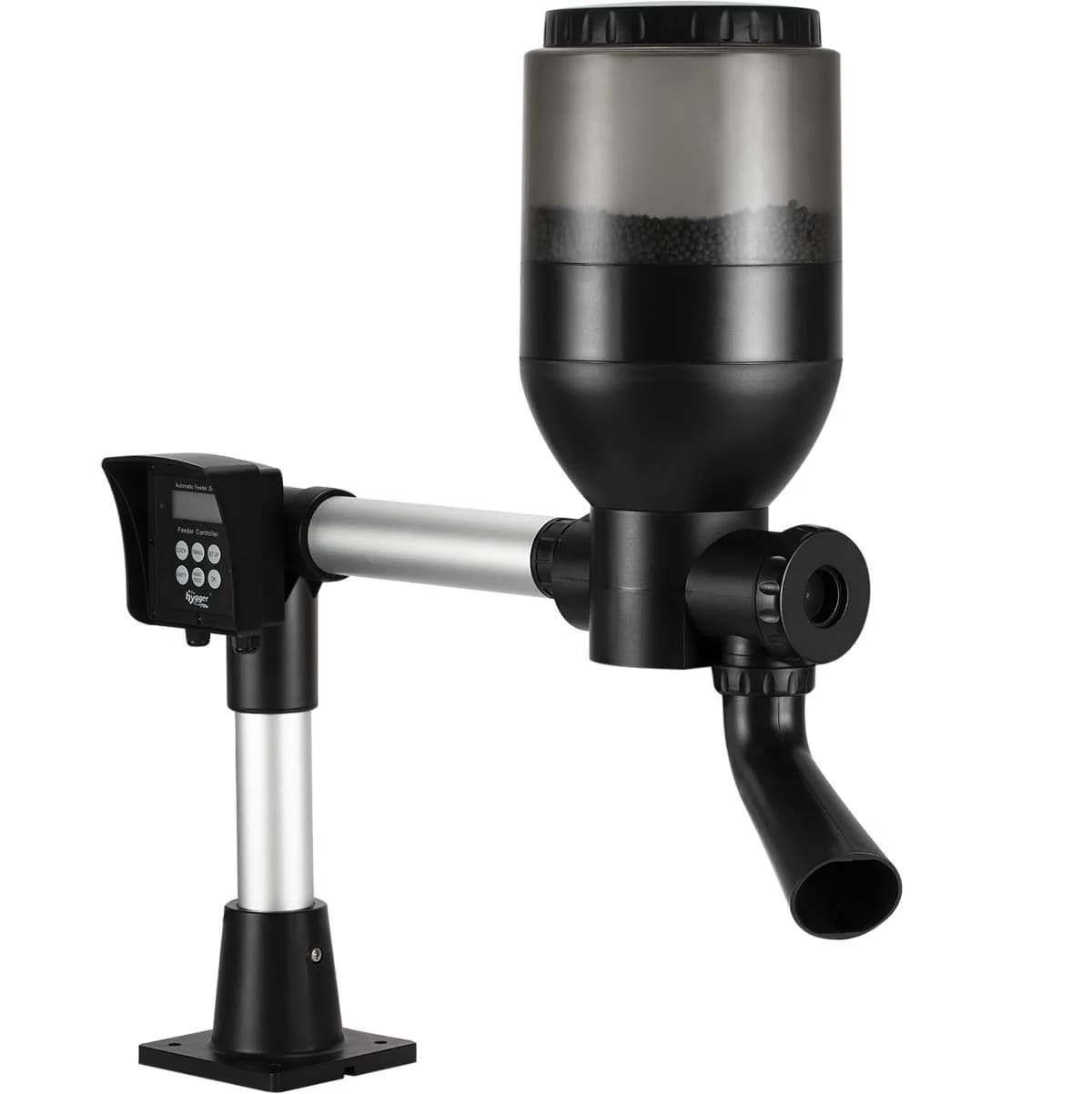hygger Large Programmable Pond Fish Feeder 5.5L | Weatherproof & Wildlife Safe - main product image