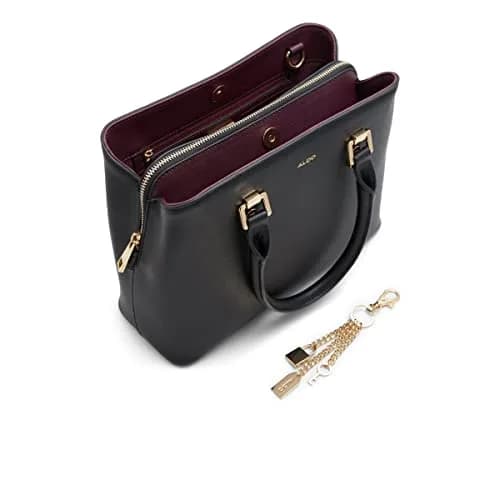 ALDO Women's Legoirii Tote Bag, Black | Spacious Synthetic Handbag for Daily Use thumbnail 5