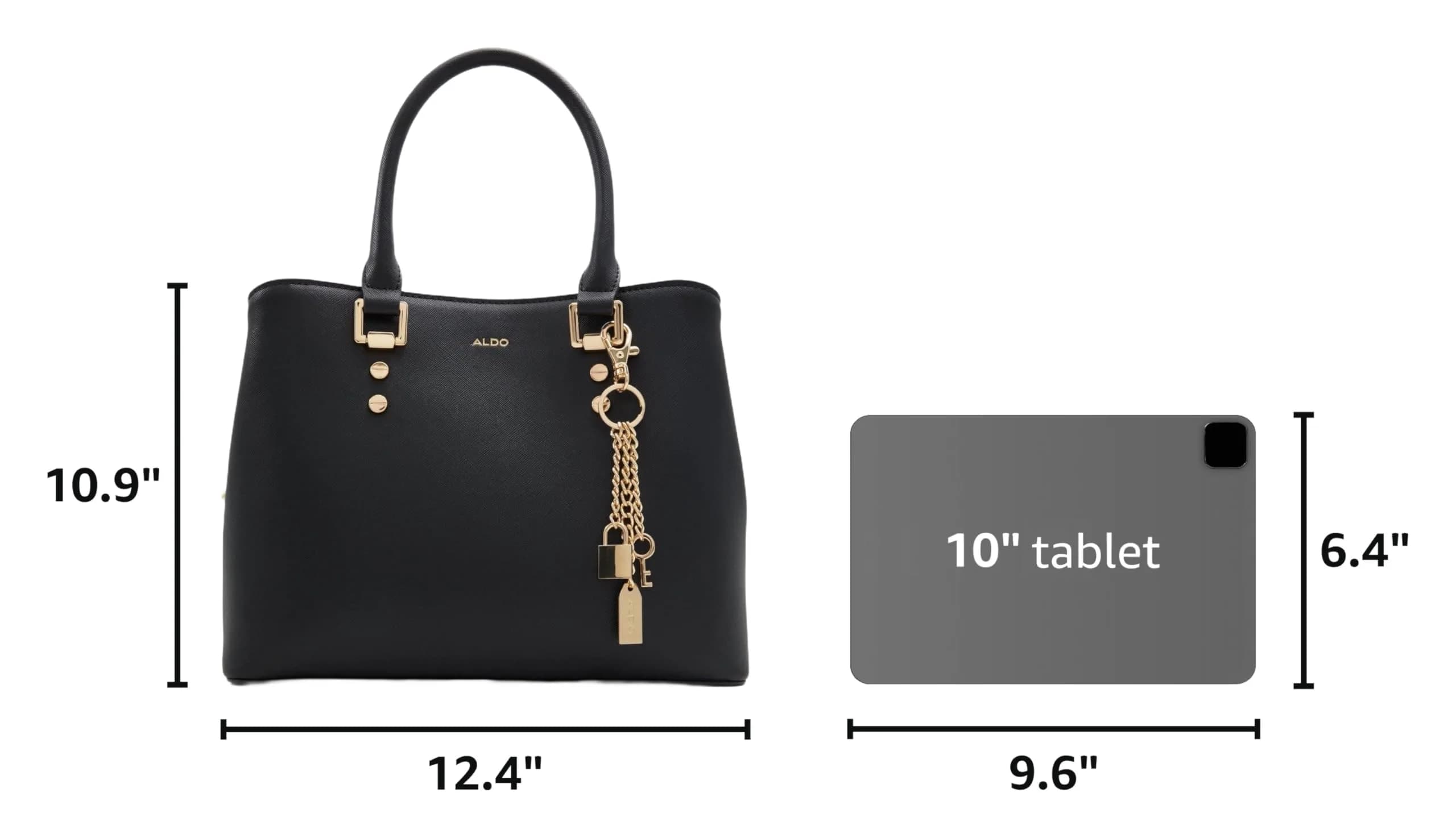 ALDO Legoirii Medium Tote Bag - Chic Black for Women - view 3