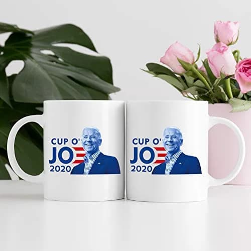 MintBear Joe Biden Coffee Mug 11oz | Cup O' JOE for President, Gift for Mom, Sister, Girlfriend, Daughter thumbnail 5