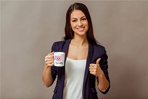 AW Fashions Tea Amo - Spanish I Love You 11oz Novelty Coffee Mug Perfect for Women, Funny Birthday Gift for Her, Fiancee, Girlfriend, Wife, Mom thumbnail 8