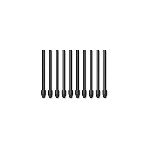 HUION PN05A Replacement Nibs for PW517 Stylus (10-Pack, Black) | Compatible with Kamvas 12/13/16/22 Series thumbnail 1
