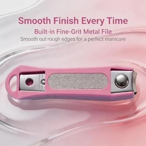 Pafason Nail Clipper Set Curved Blade Fingernail and Toenail Cutter | Ultra Sharp Stainless Steel, Mess-Free Grooming (70-120 chars) thumbnail 3