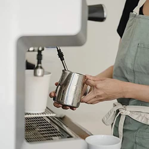 SOTECH Stainless Steel Espresso Milk Frothing Pitcher,12oz/350ml | Rust-proof, Dripless, Dishwasher Safe thumbnail 5