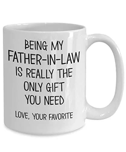 The Improper Mug White 15 oz Ceramic Coffee Mug | Funny Father-in-Law Gift for Birthday thumbnail 2