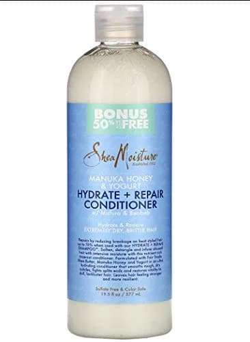 Shea Moisture Manuka Honey & Yogurt Conditioner 577ml (19.8 Fl Oz) | Deeply Nourishes Dry Hair thumbnail 2