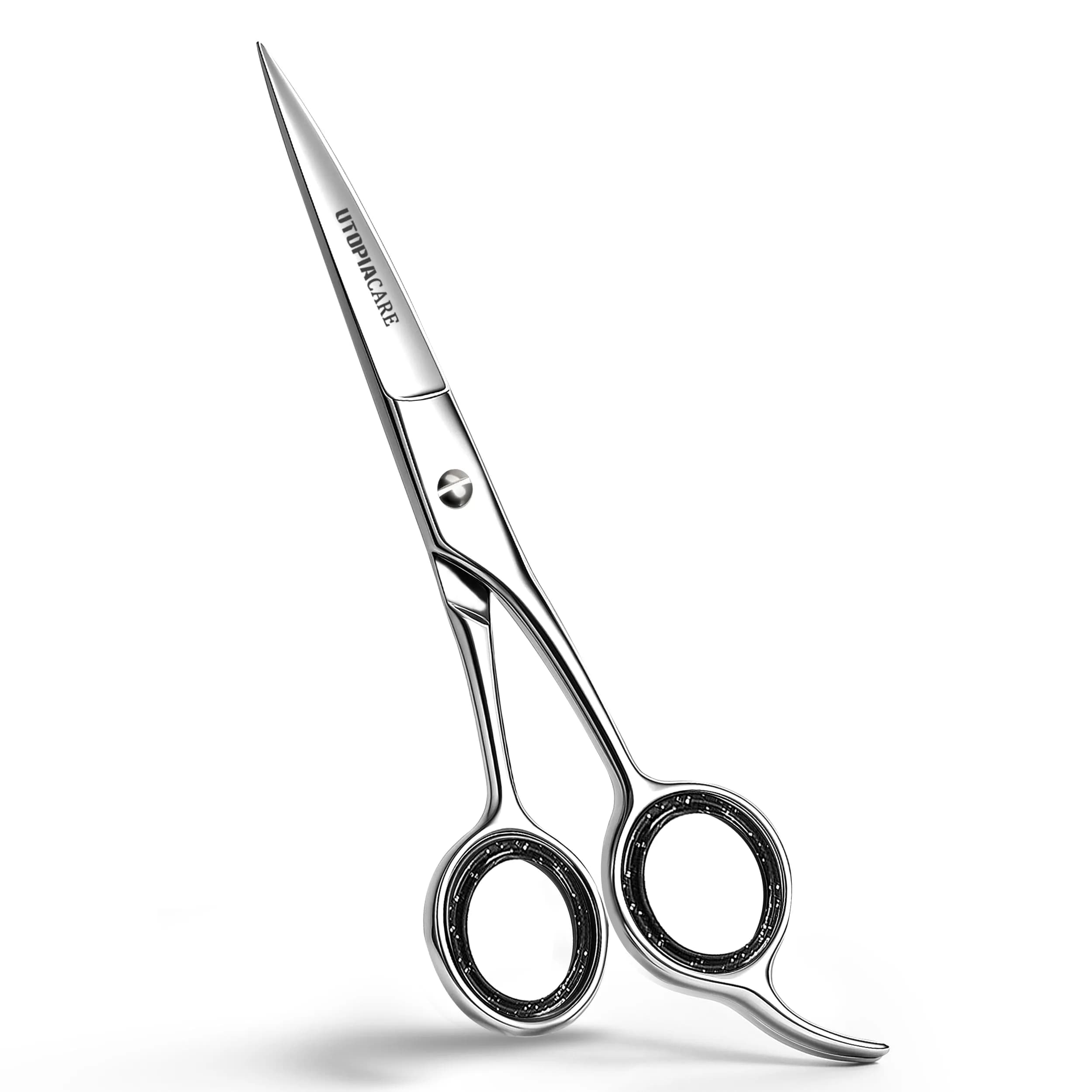 Utopia Care Black Hair Cutting Scissors 6.5 Inch | Professional Stainless Steel Shears for Salons & Barbers - main product image