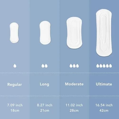 Rael Organic Incontinence Liners Long 36 Count | 3x More Absorbent Than Period Liners thumbnail 6