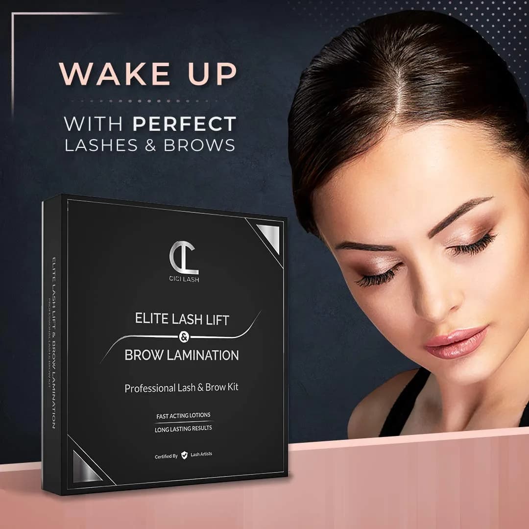CICI Lash 2 in 1 Lash Lift & Brow Lamination Kit | Professional Salon Results Lasting 6-8 Weeks | 47 Piece Set - view 7