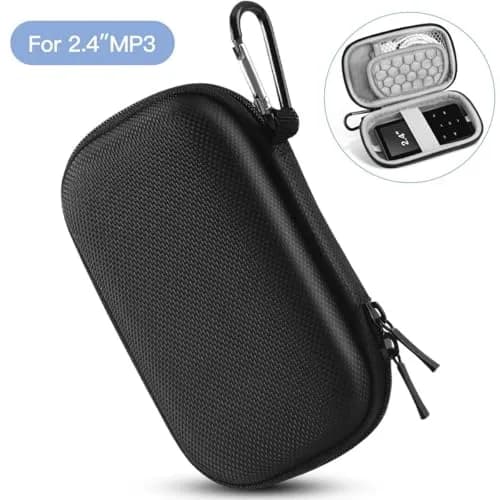 AGPTEK MP3 MP4 Player Case for 2.4'' MP3 Player with Metal Carabiner Clip | All-round Drop & Scratch Protection thumbnail 8