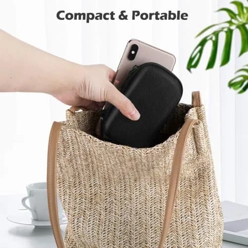 AGPTEK MP3 MP4 Player Case for 2.4'' MP3 Player with Metal Carabiner Clip | All-round Drop & Scratch Protection thumbnail 9