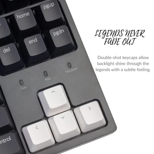 Keychron C1 Wired TKL Keyboard Gateron G Pro Red RGB Backlight | Mechanical, Compact, for Windows & Mac thumbnail 8