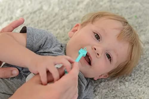 EZTOTZ Nose Hero Baby Nose & Ear Cleaner Tool | Flexible Rubber Infant Booger Picker, Made in USA thumbnail 6
