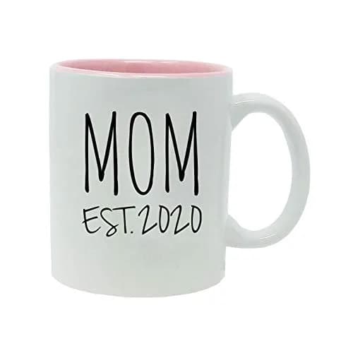 CustomGiftsNow Mom Established Est. 2020 11-Ounce Ceramic Coffee Mug with Gift Box | Microwave & Dishwasher Safe thumbnail 1