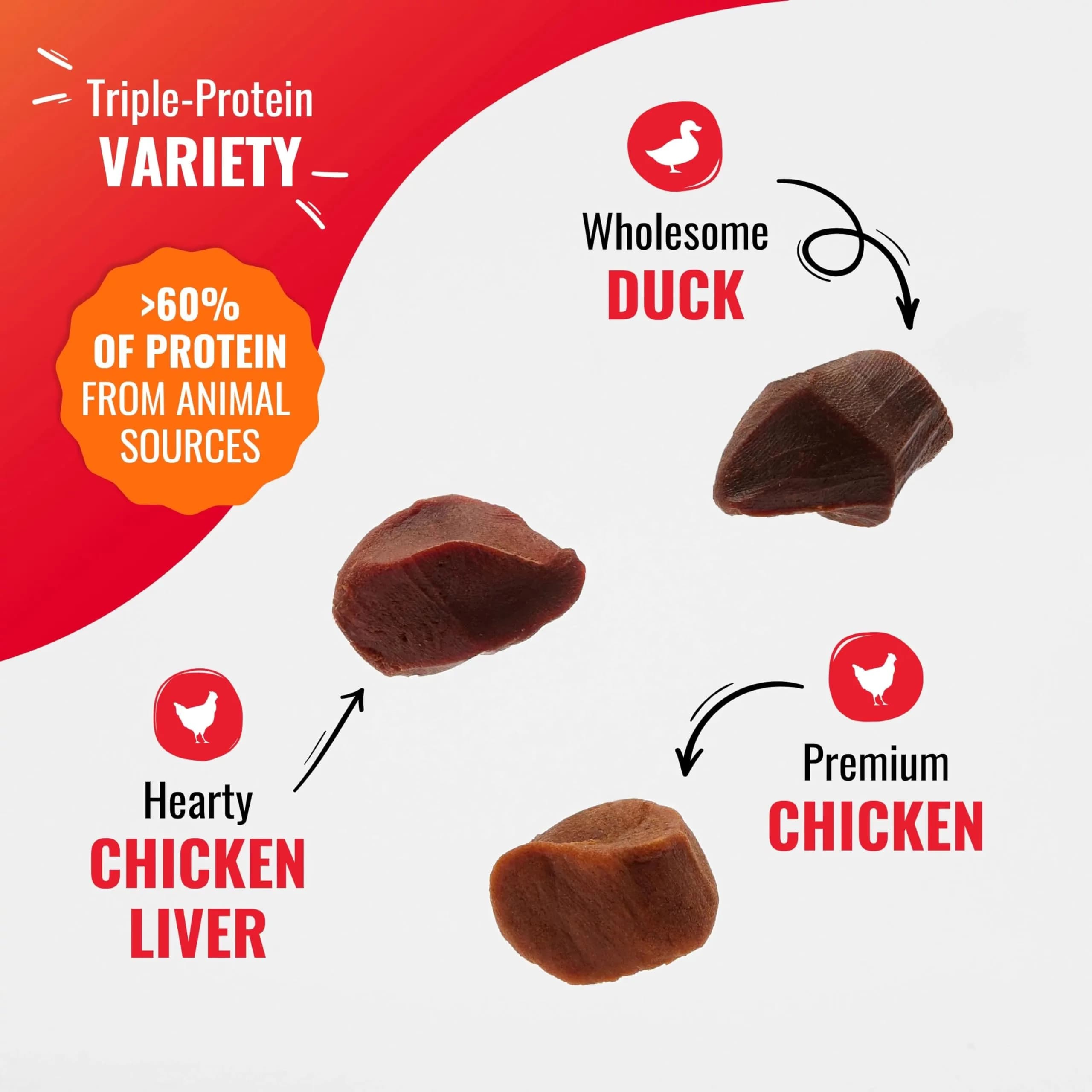 Good ‘N’ Tasty Kabob Bites Soft & Chewy Dog Treat, 4 oz (12 Pack) | Premium Chicken & Variety Flavors thumbnail 4