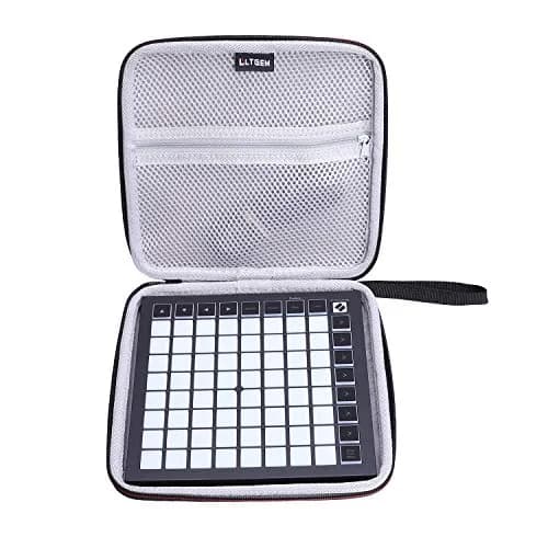 L LTGEM Hard Travel Case for Novation Launchpad Mini MK3 MIDI USB Grid Controller, 8" L x 8" W x 1.8" H | Protects from Impacts and Splashes thumbnail 1